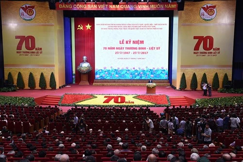 Toàn cảnh Lễ kỷ niệm.