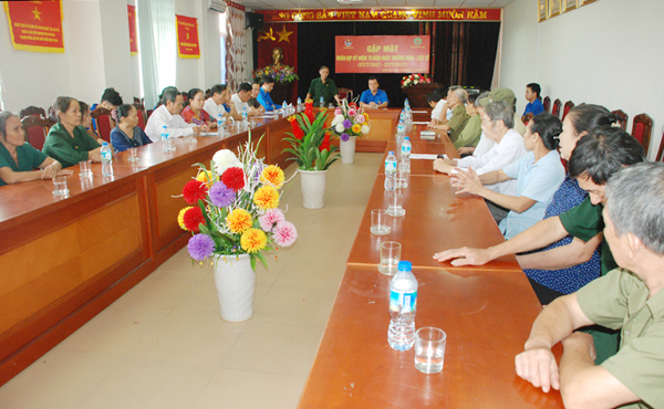 Quang cảnh buổi gặp mặt.