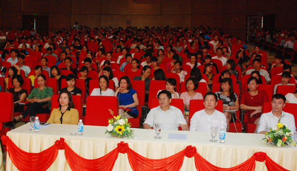 Các đại biểu tham dự lớp bồi dưỡng.