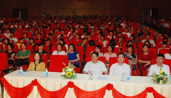 Các đại biểu tham dự lớp bồi dưỡng.