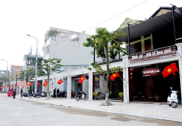 Tuyến phố kiểu mẫu An Dương Vương.