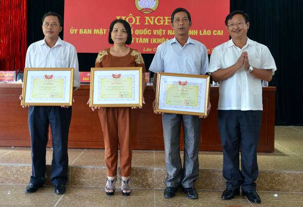  Ủy ban Mặt trận Tổ quốc Việt Nam tỉnh Lào Cai đánh giá kết quả giữa nhiệm kỳ ảnh 4