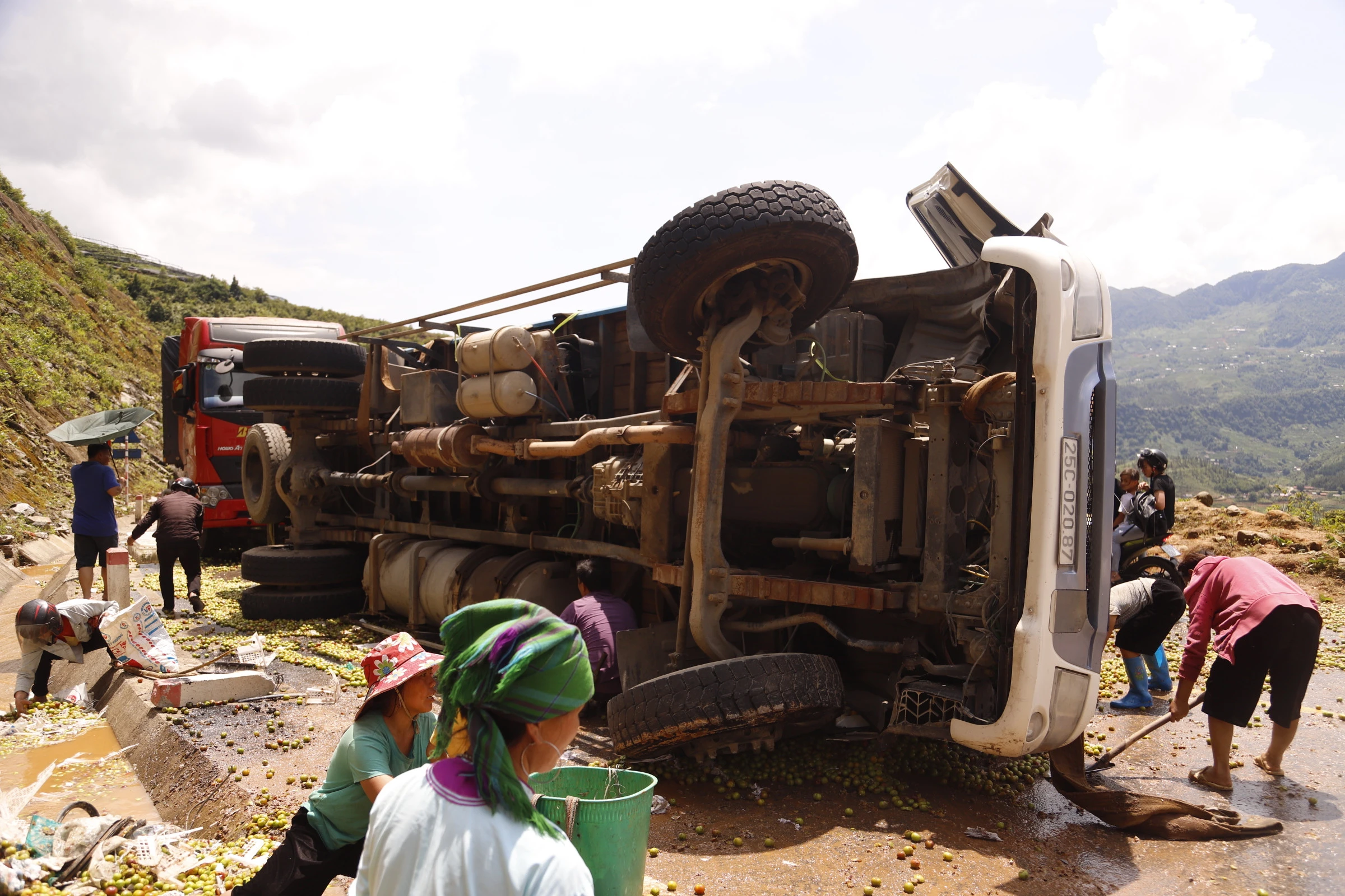 Hiện trường vụ tai nạn. Hiện trường vụ tai nạn.
