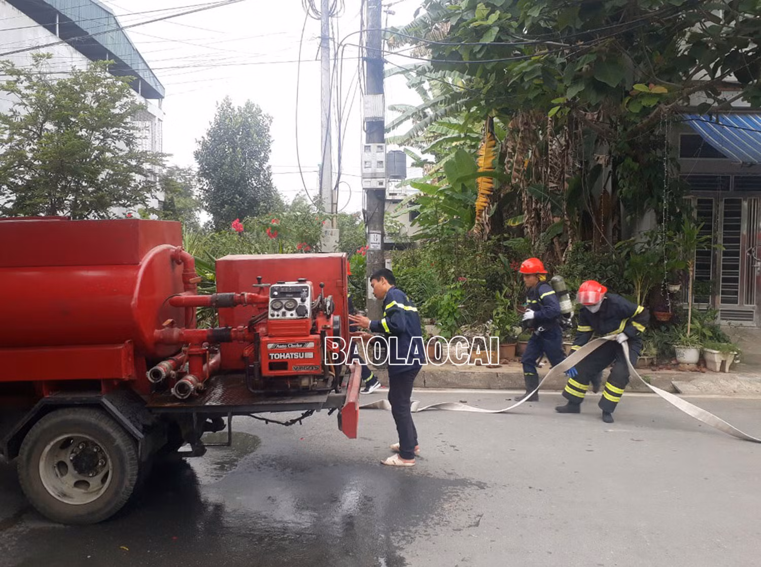 Thành phố Lào Cai: Cháy xưởng sản xuất hương, một người bị ngạt khói ảnh 3
