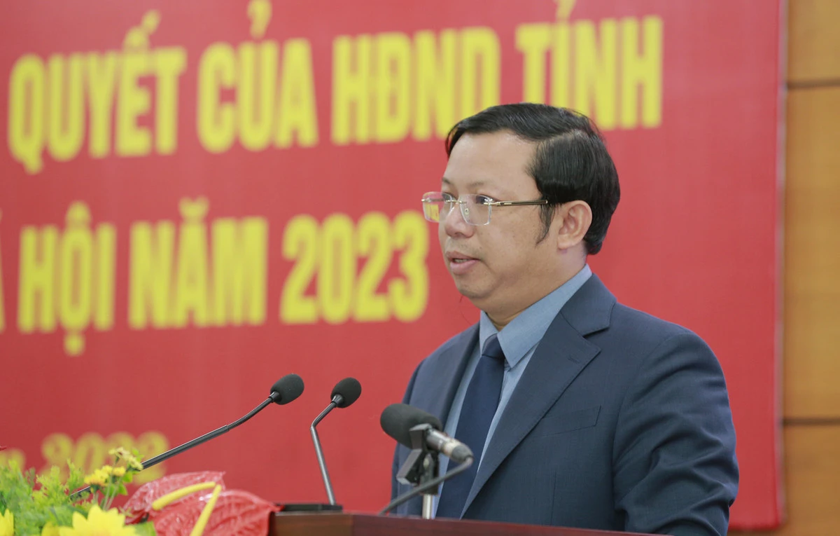 Hội nghị triển khai Nghị quyết của Tỉnh ủy và Nghị quyết của HĐND tỉnh về kế hoạch phát triển kinh tế - xã hội năm 2023 ảnh 6