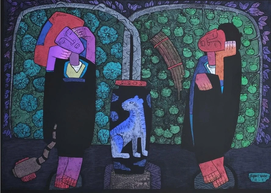 Thưởng lãm tranh “Tiễn Sửu đón Dần” trên nền tảng số ảnh 7