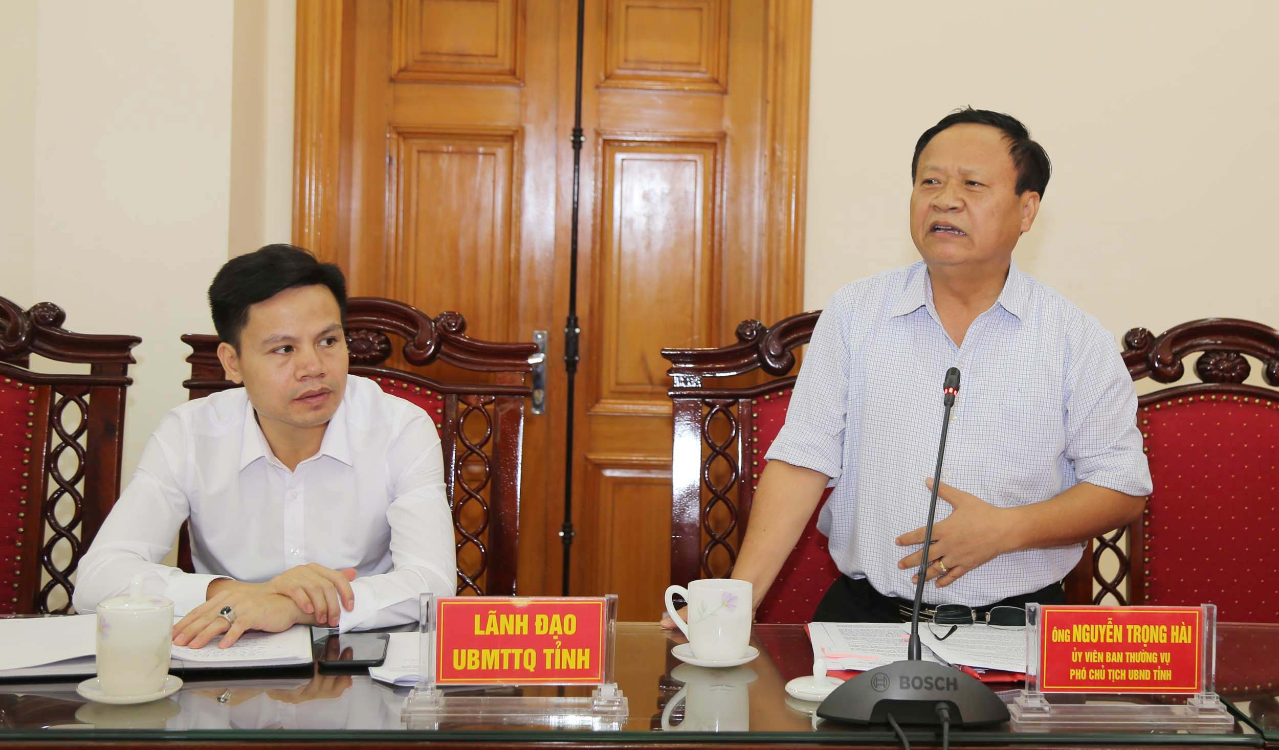 Phó Chủ tịch UBND tỉnh Nguyễn Trọng Hài nêu ý kiến liên quan tới chuẩn bị nội dung cho kỳ họp thứ 8, HĐND tỉnh khóa XVI.