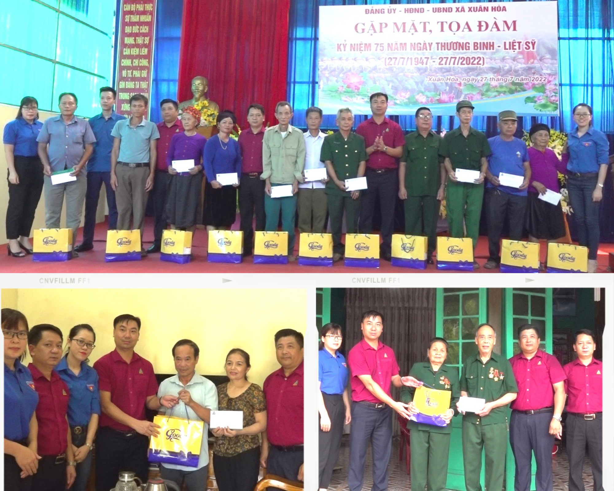 Các cơ quan, đơn vị, địa phương gặp mặt, tặng quà gia đình chính sách ảnh 7