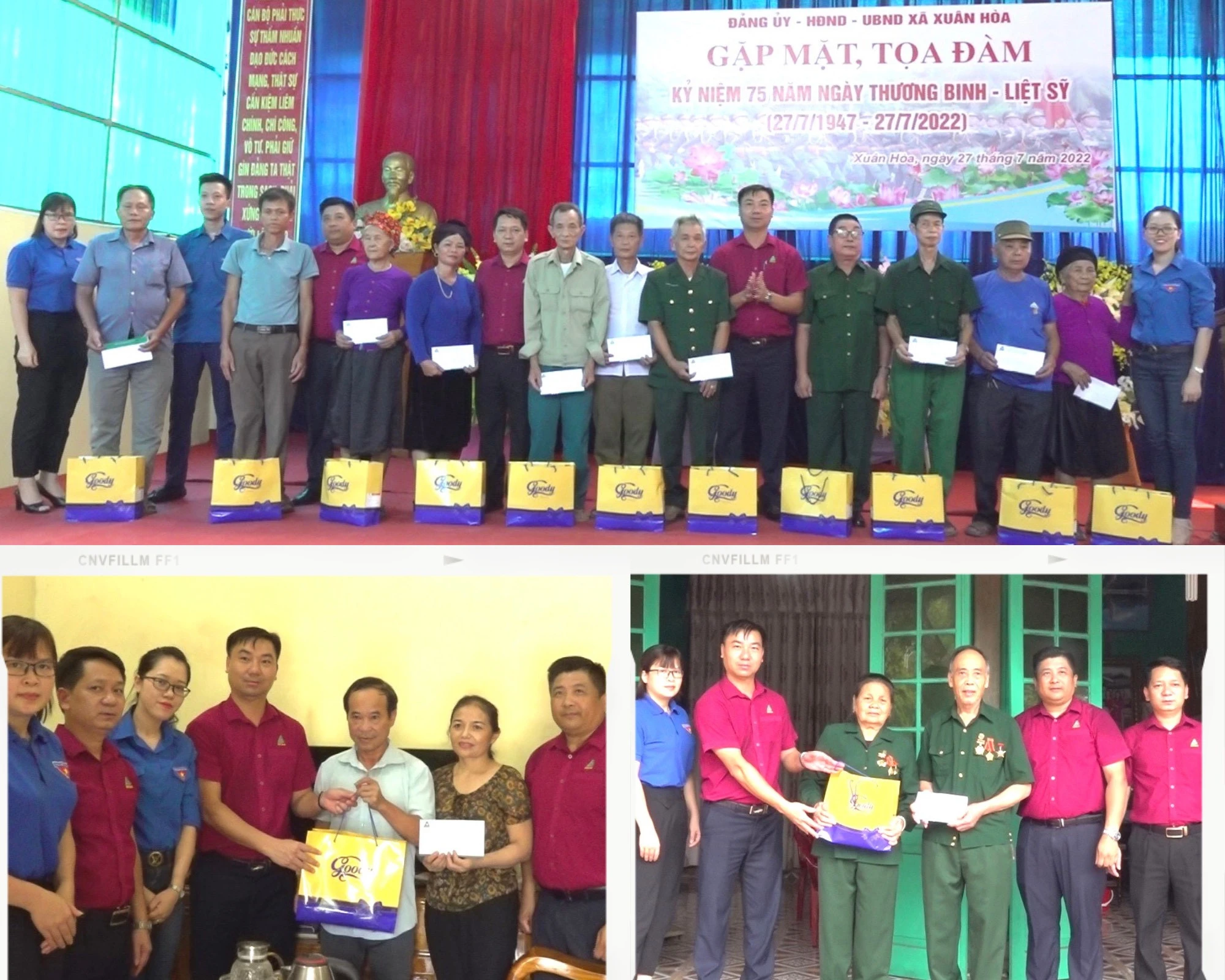 Các cơ quan, đơn vị, địa phương gặp mặt, tặng quà gia đình chính sách ảnh 7