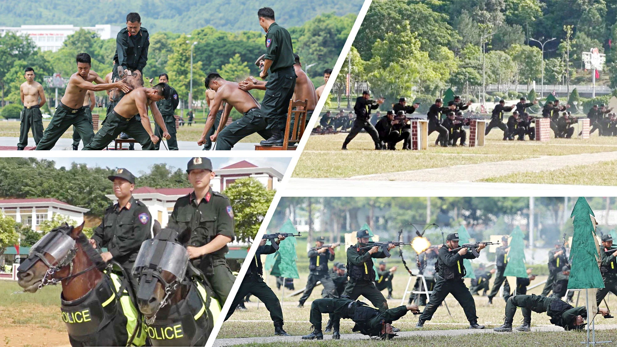 Sẵn sàng Hội thi Điều lệnh, bắn súng, võ thuật Công an nhân dân năm 2022 - khu vực phía Bắc ảnh 7