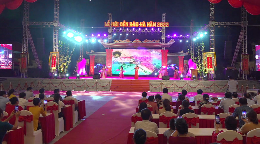 Quang cảnh lễ bế mạc.