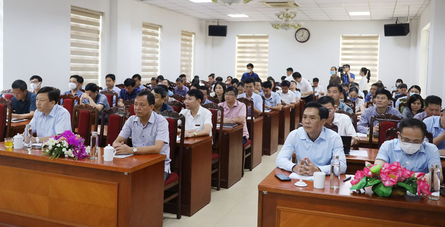 Đảng ủy Khối Cơ quan - Doanh nghiệp tỉnh triển khai nhiệm vụ giúp đỡ các xã xây dựng nông thôn mới ảnh 2 Đảng ủy Khối Cơ quan - Doanh nghiệp tỉnh triển khai nhiệm vụ giúp đỡ các xã xây dựng nông thôn mới ảnh 2