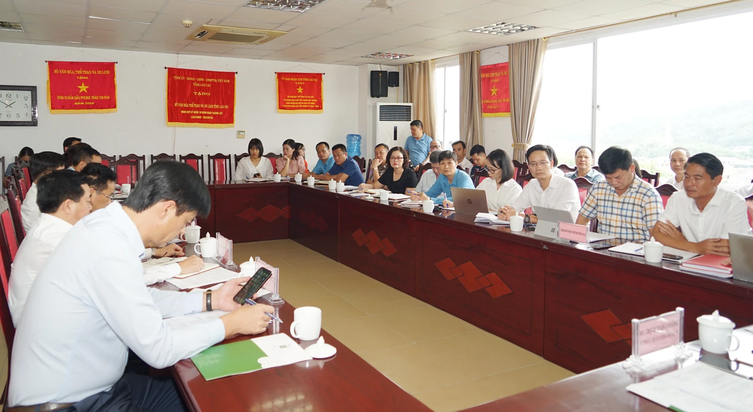 Thường trực UBND tỉnh làm việc với Sở Văn hóa và Thể thao ảnh 2