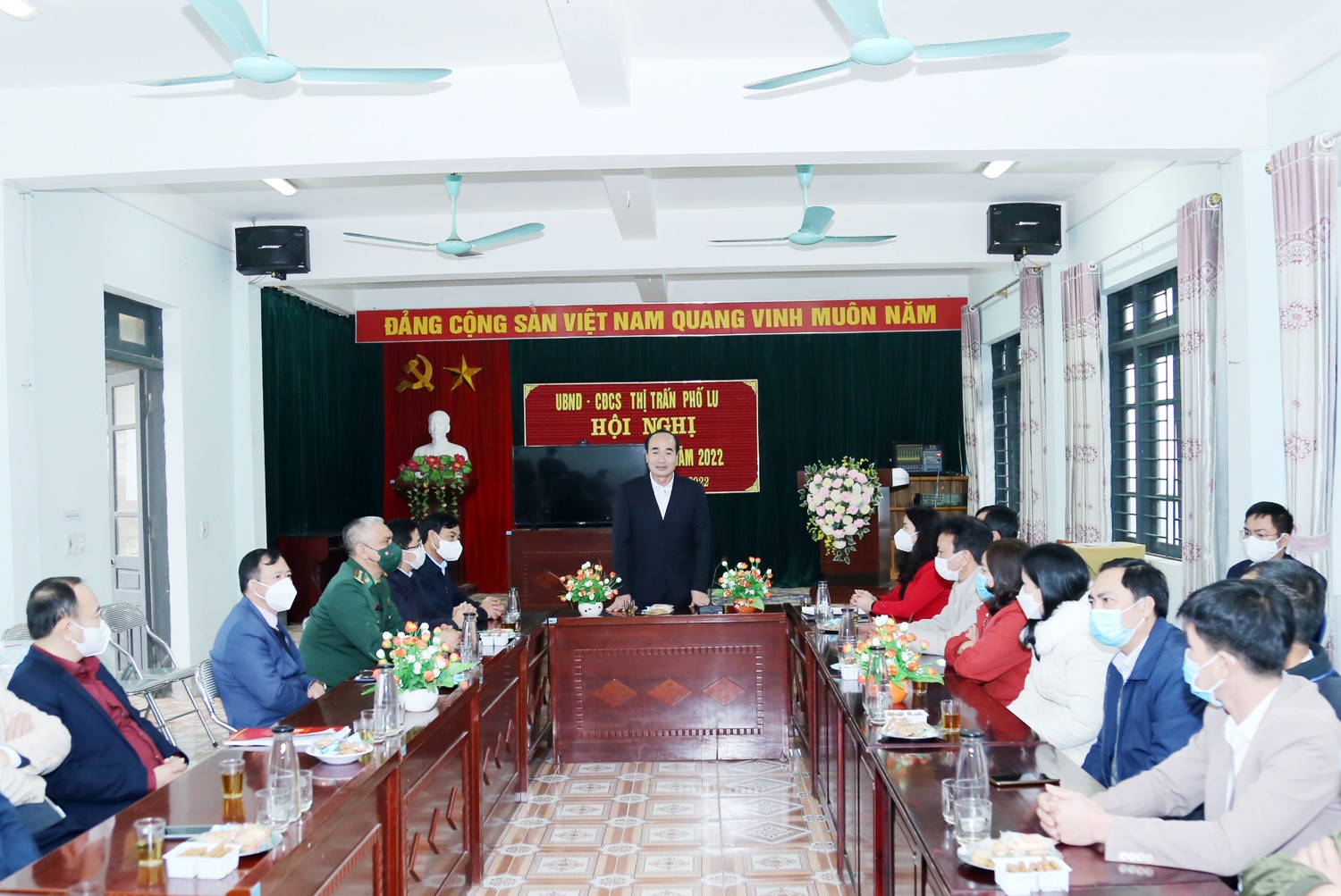 Phó Bí thư Thường trực Tỉnh ủy Vũ Xuân Cường thăm, chúc Tết tại Bảo Thắng ảnh 7