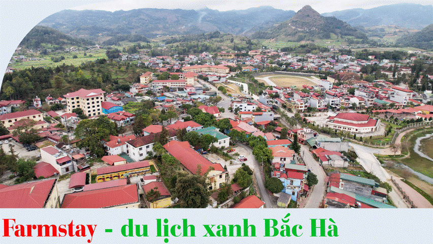 Huyện Bắc Hà có nhiều tiềm năng để phát triển du lịch xanh.