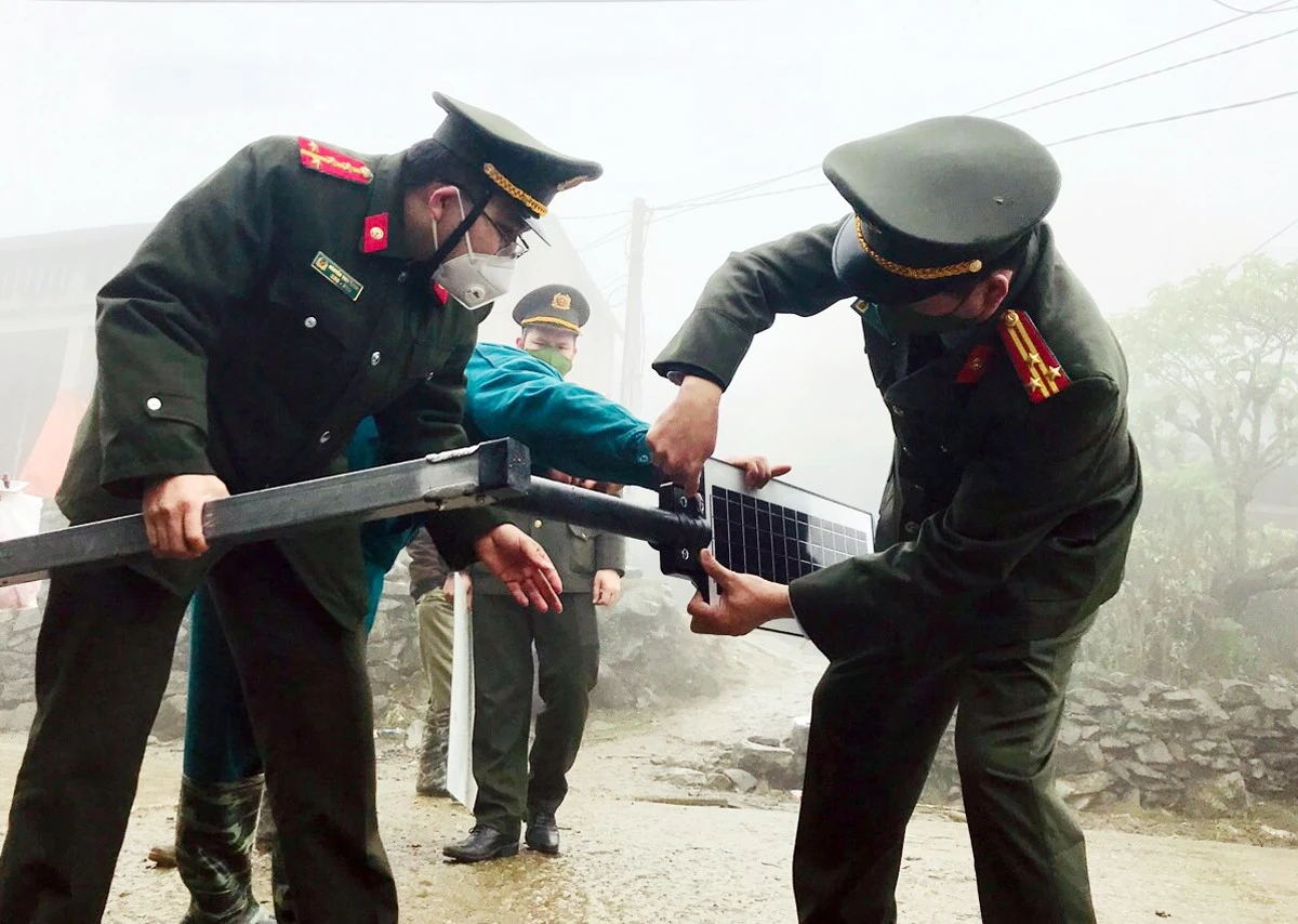 Tuổi trẻ Công an tỉnh tham gia xây dựng nông thôn mới ảnh 2