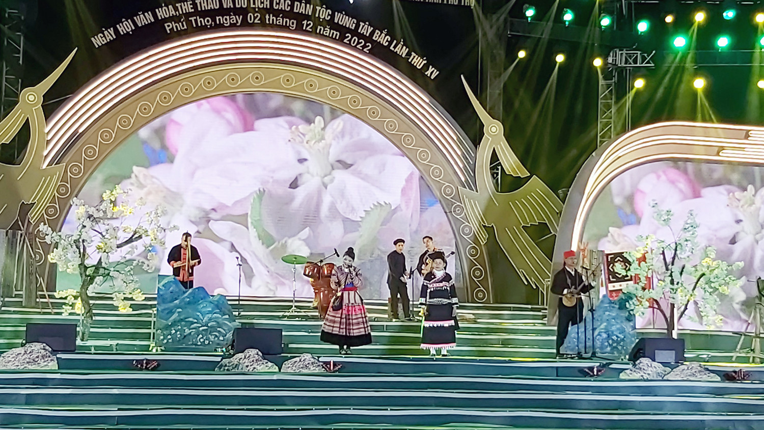 Các tiết mục của đoàn Lào Cai để lại ấn tượng sâu sắc tại Ngày hội. Các tiết mục của đoàn Lào Cai để lại ấn tượng sâu sắc tại Ngày hội.