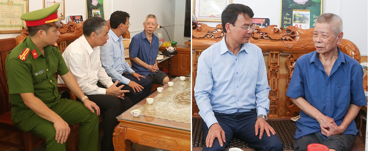 Bí thư Tỉnh ủy Đặng Xuân Phong thăm, tặng quà các Mẹ Việt Nam anh hùng, gia đình chính sách tại thành phố Lào Cai ảnh 3