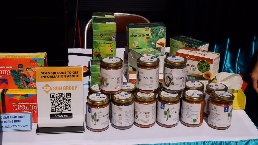 Ấn tượng Lễ hội Việt Nam tại Sapporo năm 2022 ảnh 2 Các sản phẩm OCOP đặc trưng của Quảng Ninh giới thiệu tại Lễ hội Việt Nam tại Sapporo năm 2022