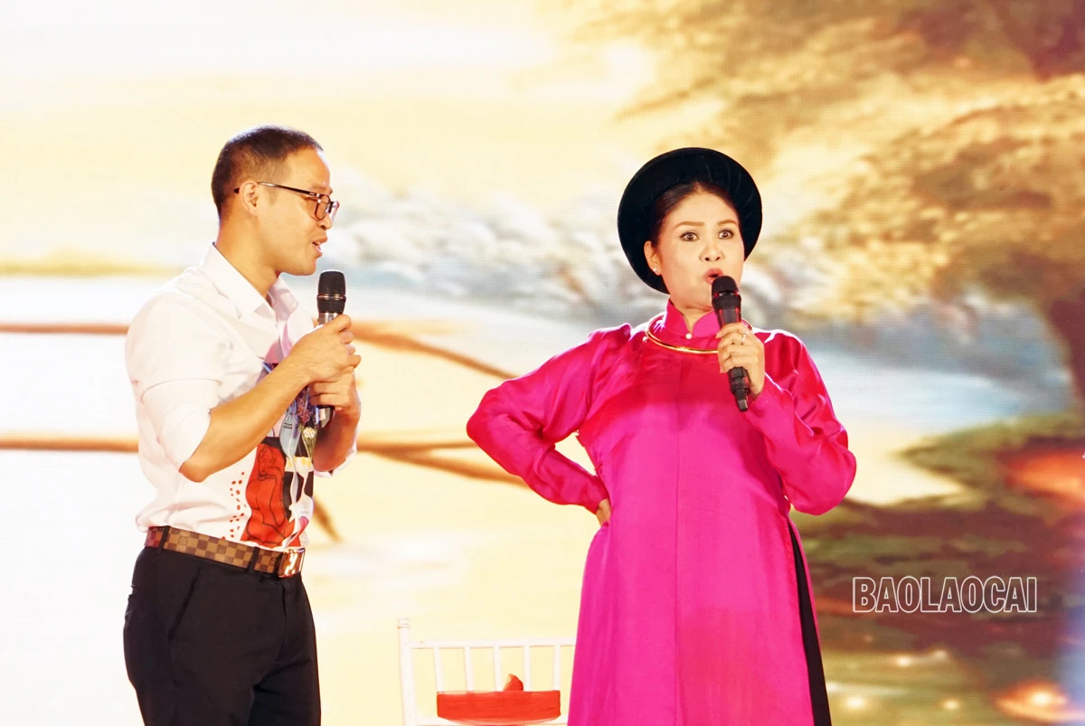 Hấp dẫn chương trình nghệ thuật đặc biệt tại Lễ hội đền Bảo Hà năm 2022 ảnh 8