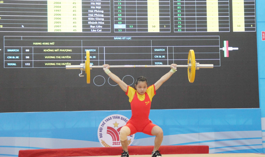 Khởi tranh môn cử tạ trong khuôn khổ Đại hội Thể thao toàn quốc lần thứ IX ảnh 3