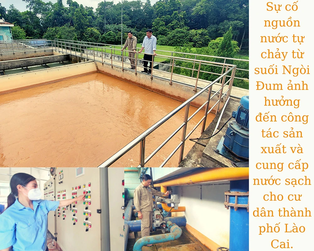 Tiềm ẩn nguy cơ ô nhiễm nguồn nước suối Ngòi Đum ảnh 1