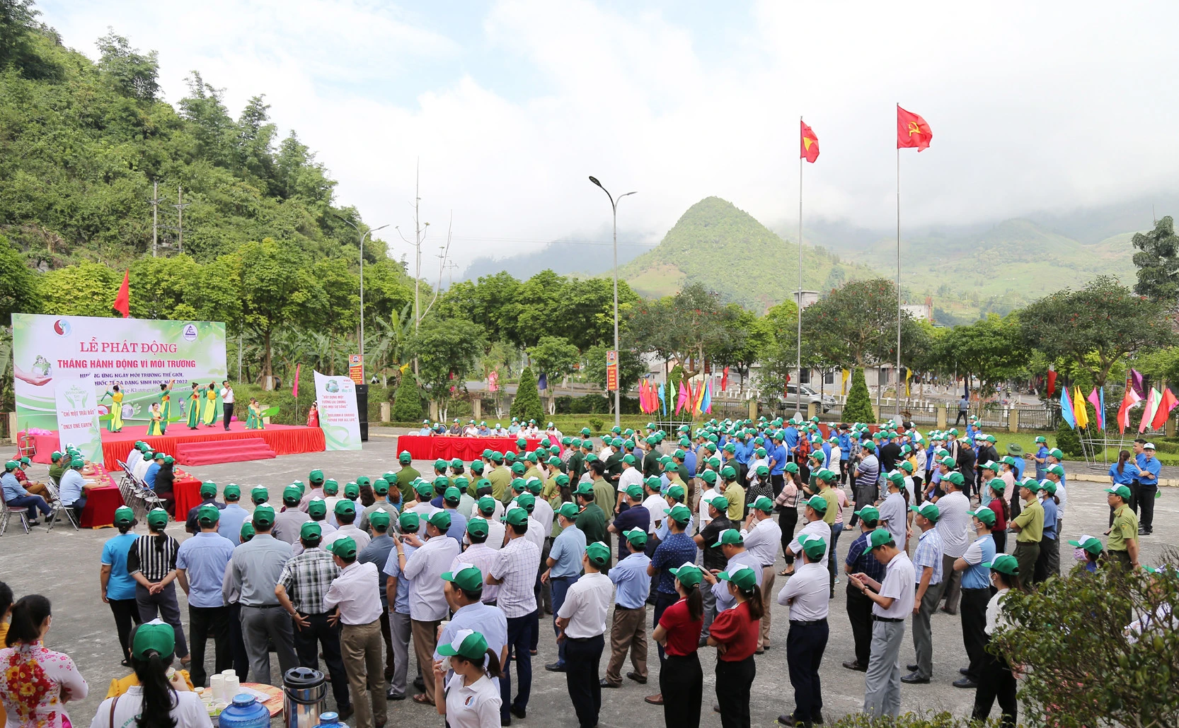 Quang cảnh Lễ phát động.