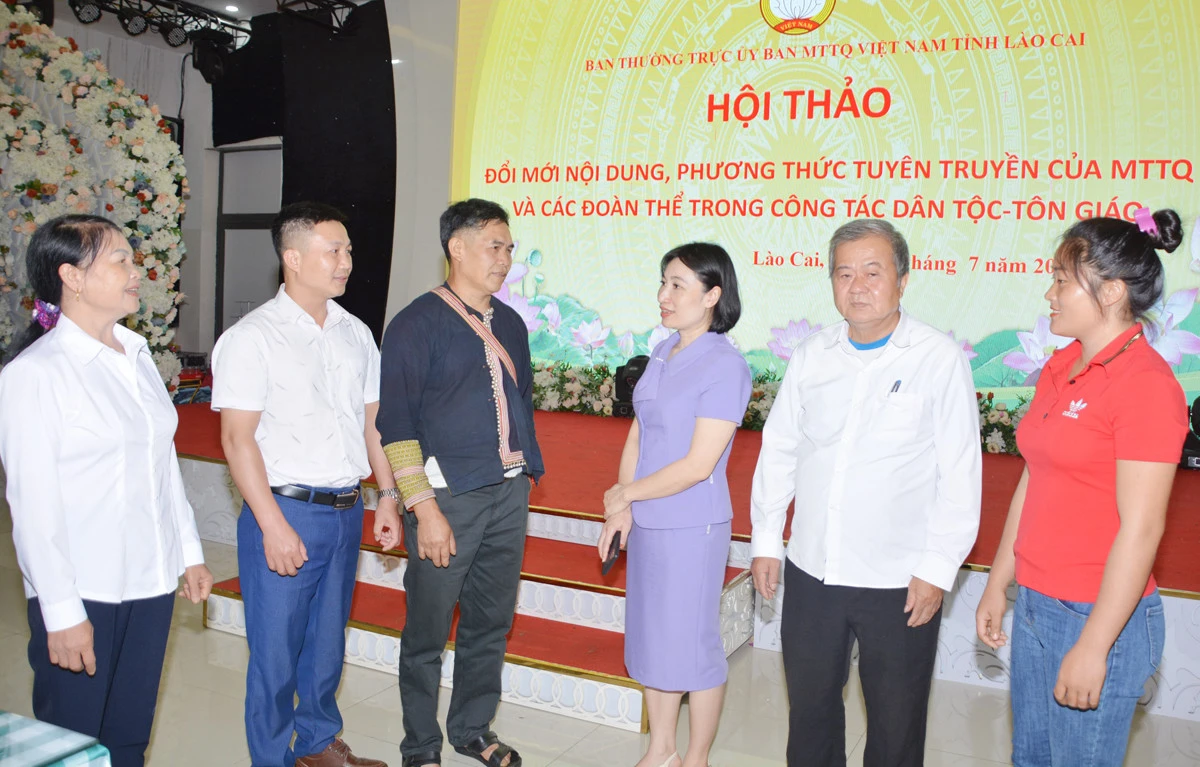 Tuyên truyền, vận động, tạo đồng thuận ở vùng đồng bào dân tộc, tôn giáo ảnh 1 Tuyên truyền, vận động, tạo đồng thuận ở vùng đồng bào dân tộc, tôn giáo ảnh 1