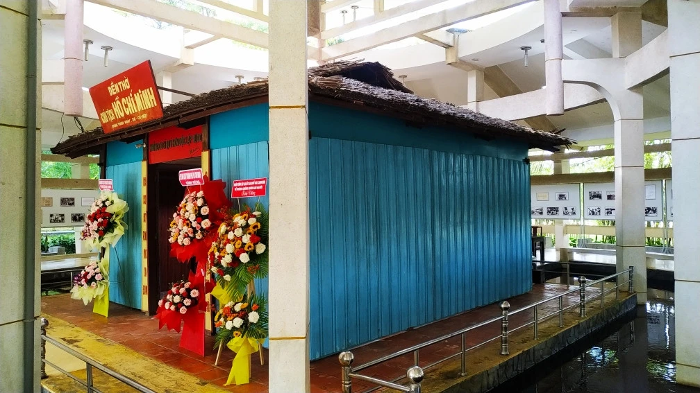 Nguyên mẫu ngôi Đền thờ Bác Hồ được xây dựng từ năm 1971.