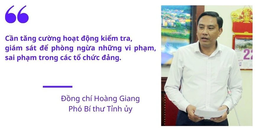 Thường trực Tỉnh ủy giao ban với các cơ quan tham mưu, giúp việc Tỉnh ủy, Trường Chính trị tỉnh, Báo Lào Cai ảnh 3