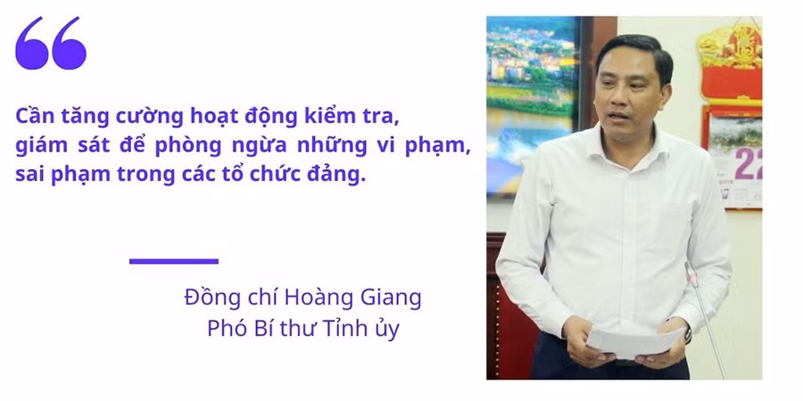 Thường trực Tỉnh ủy giao ban với các cơ quan tham mưu, giúp việc Tỉnh ủy, Trường Chính trị tỉnh, Báo Lào Cai ảnh 3