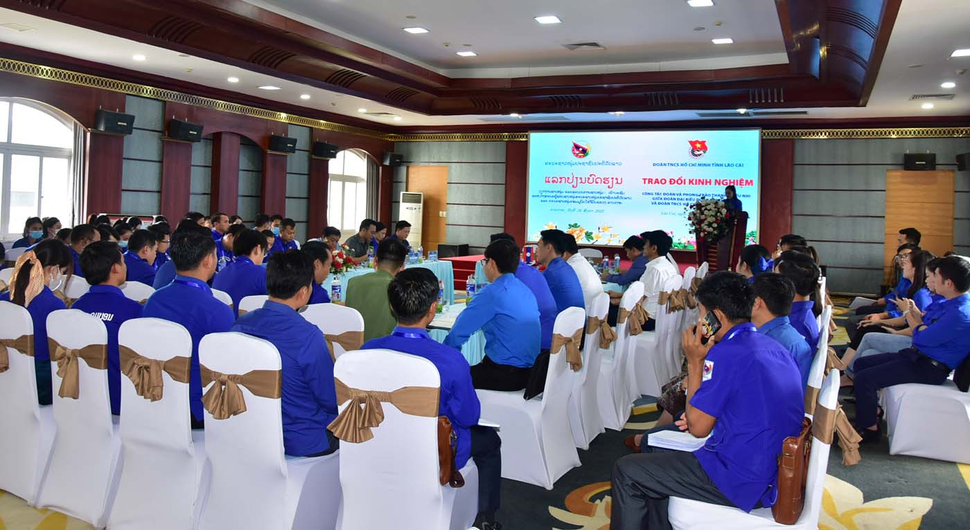 Trao đổi kinh nghiệm công tác đoàn và phong trào thiếu nhi tại Lào Cai ảnh 1