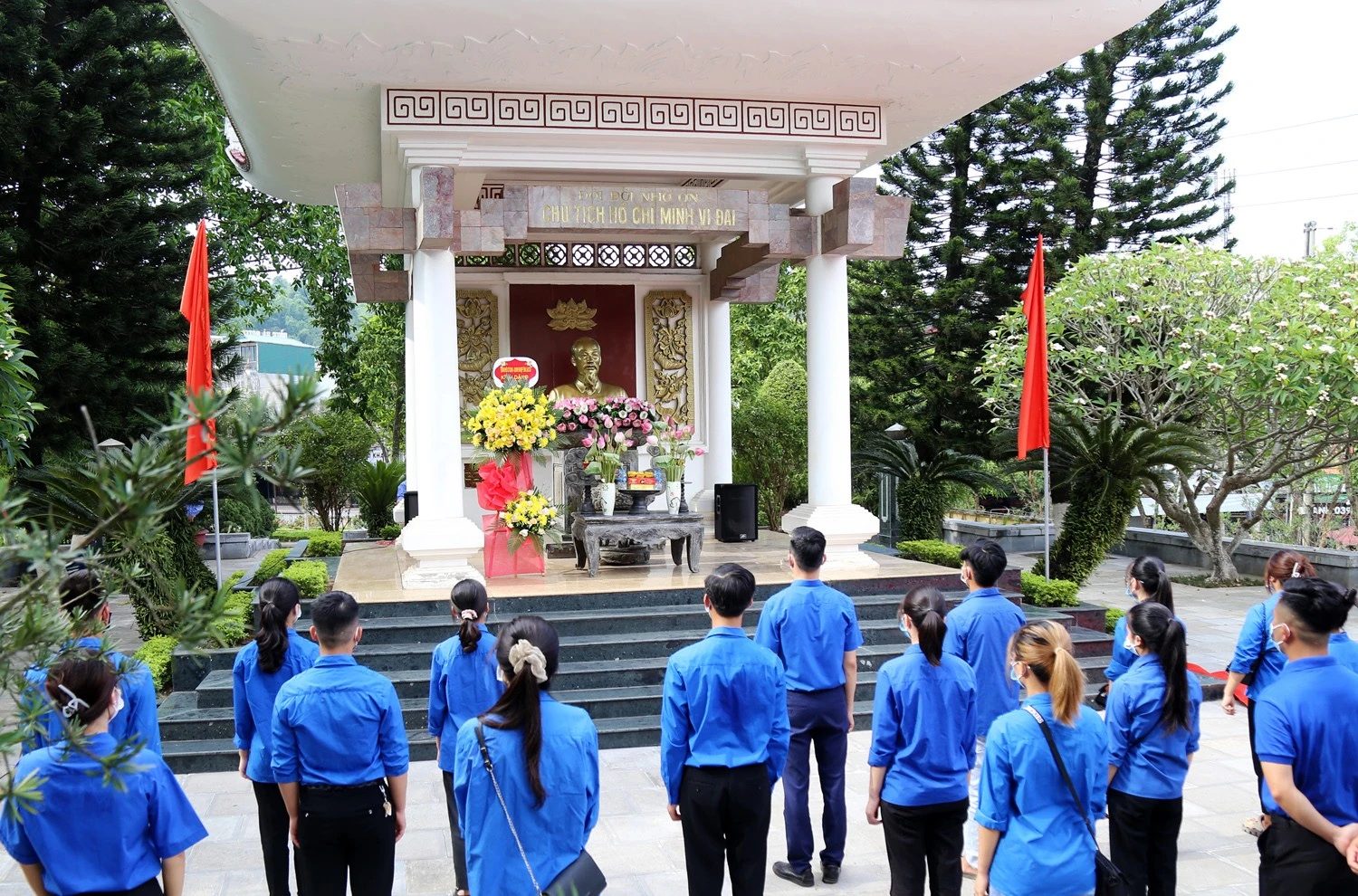 Công viên Hồ Chí Minh là một trong những nơi Bác đã đặt chân đến trong chuyến thăm tỉnh Lào Cai năm 1958.