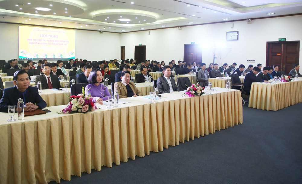 Nâng cao hơn nữa hiệu quả công tác phối hợp phổ biến, giáo dục pháp luật, công tác tư pháp ảnh 2