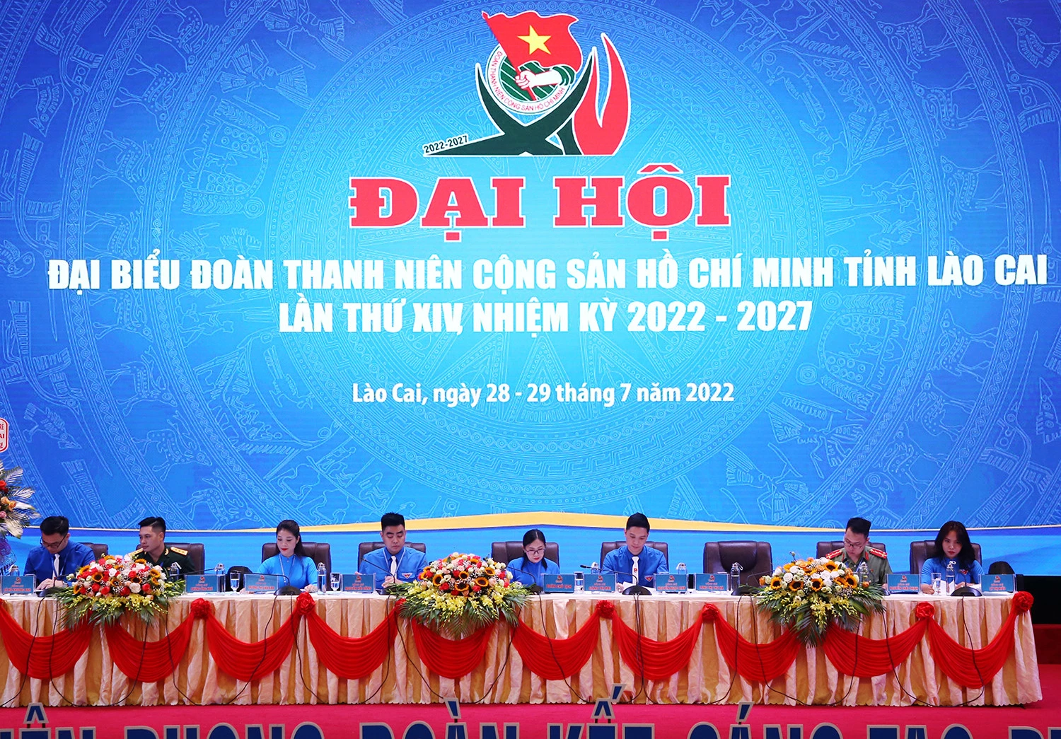 Khai mạc phiên thứ Nhất Đại hội Đại biểu Đoàn TNCS Hồ Chí Minh tỉnh Lào Cai lần thứ XIV, nhiệm kỳ 2022 - 2027 ảnh 2