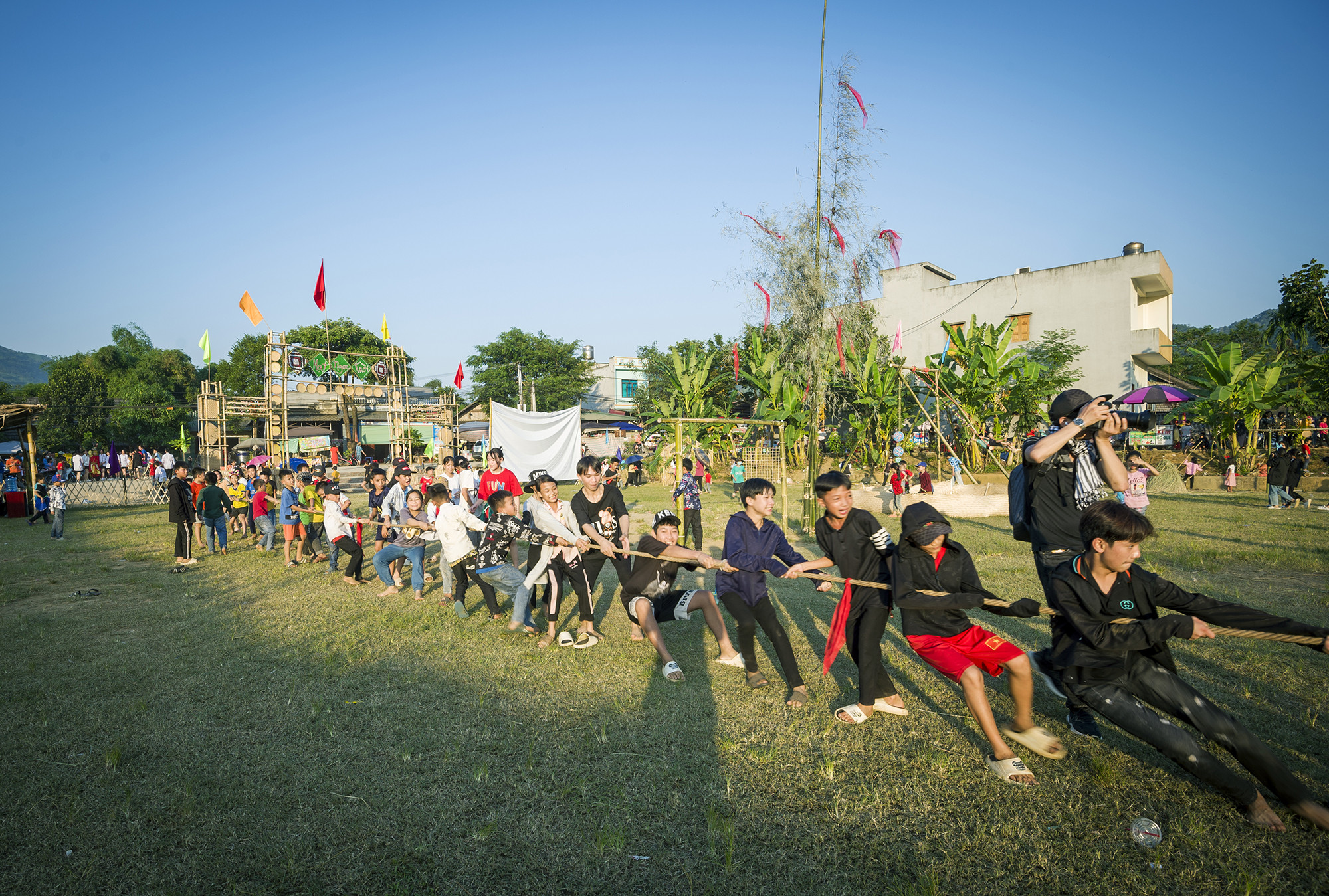 Rộn ràng lễ hội cốm của người Tày Dương Quỳ ảnh 3