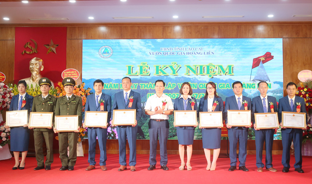 Vườn Quốc gia Hoàng Liên kỷ niệm 20 năm Ngày thành lập ảnh 7