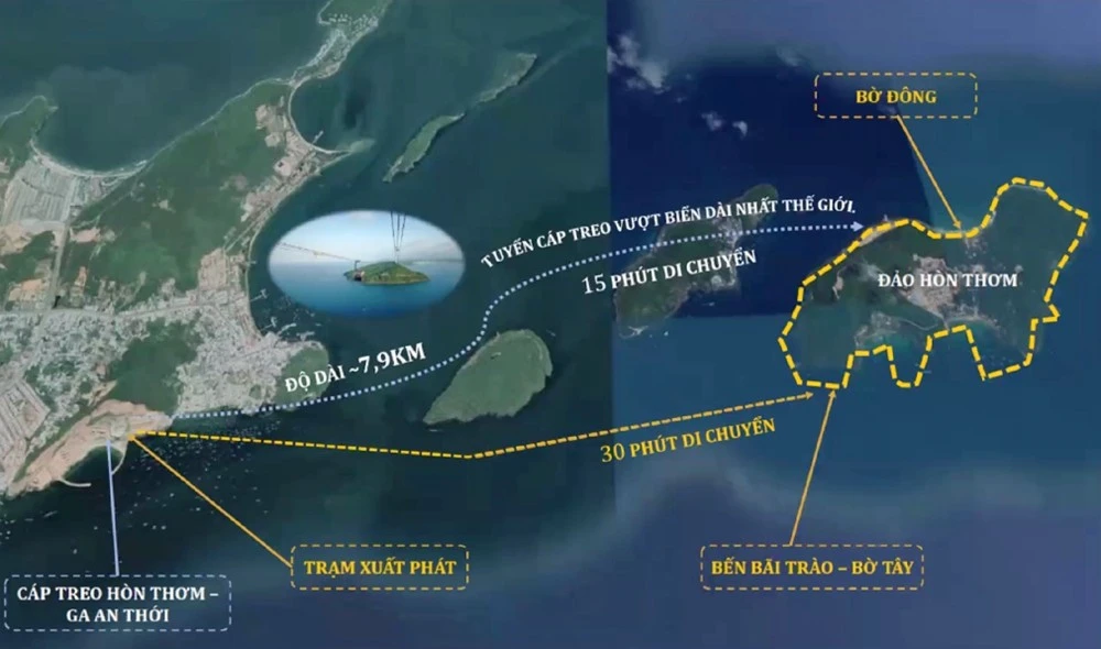 Vị trí dự án Sun Hòn Thơm Vị trí dự án Sun Hòn Thơm