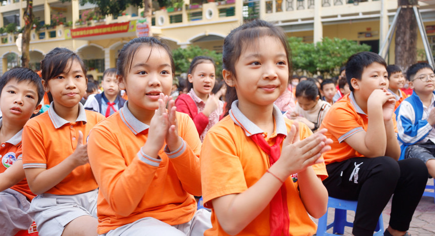 Hội thi vẽ tranh “Thiếu nhi Lào Cai với an toàn giao thông” ảnh 2