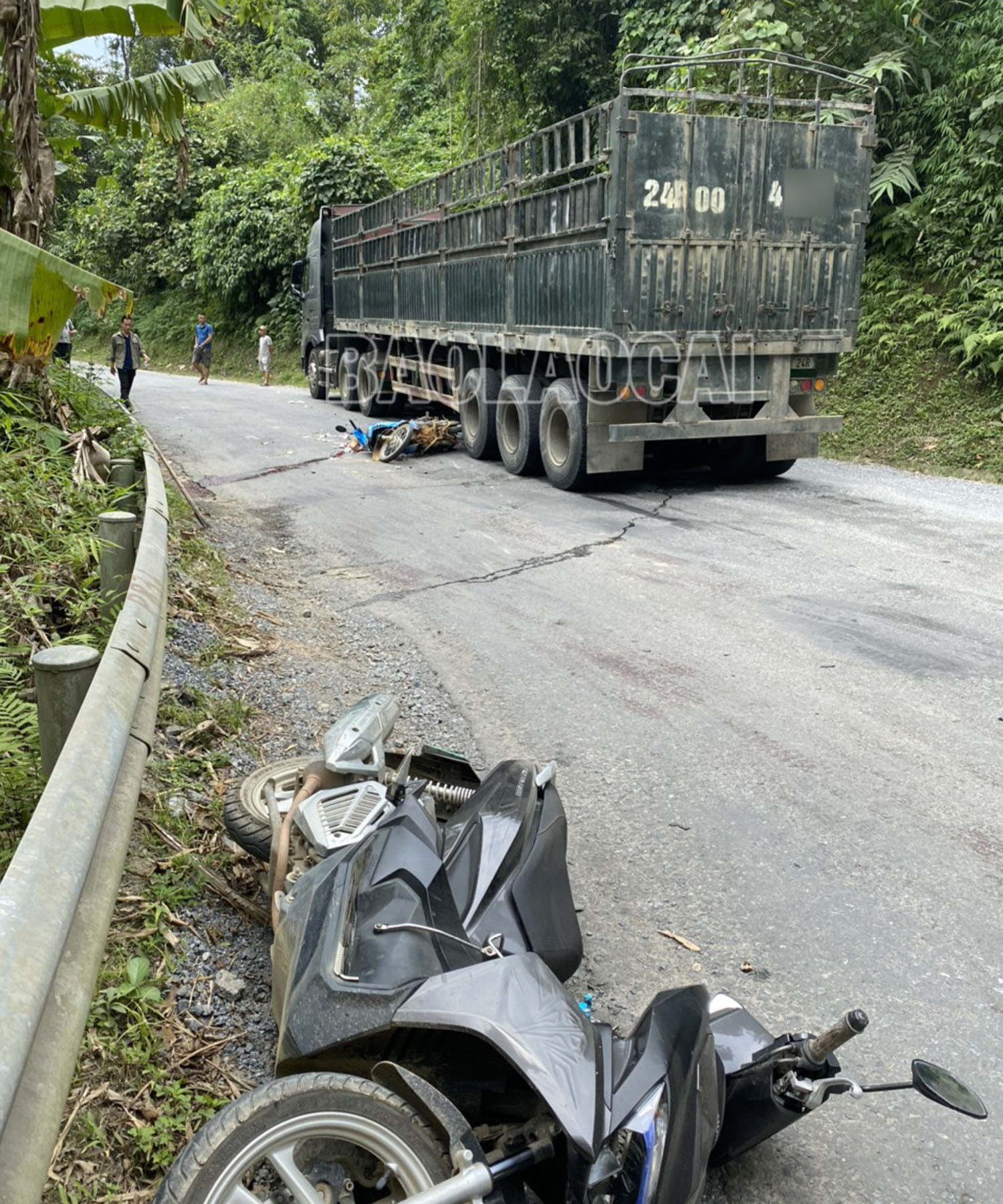Văn Bàn: Một phụ nữ đi xe máy tử vong do tai nạn giao thông ảnh 1 Văn Bàn: Một phụ nữ đi xe máy tử vong do tai nạn giao thông ảnh 1