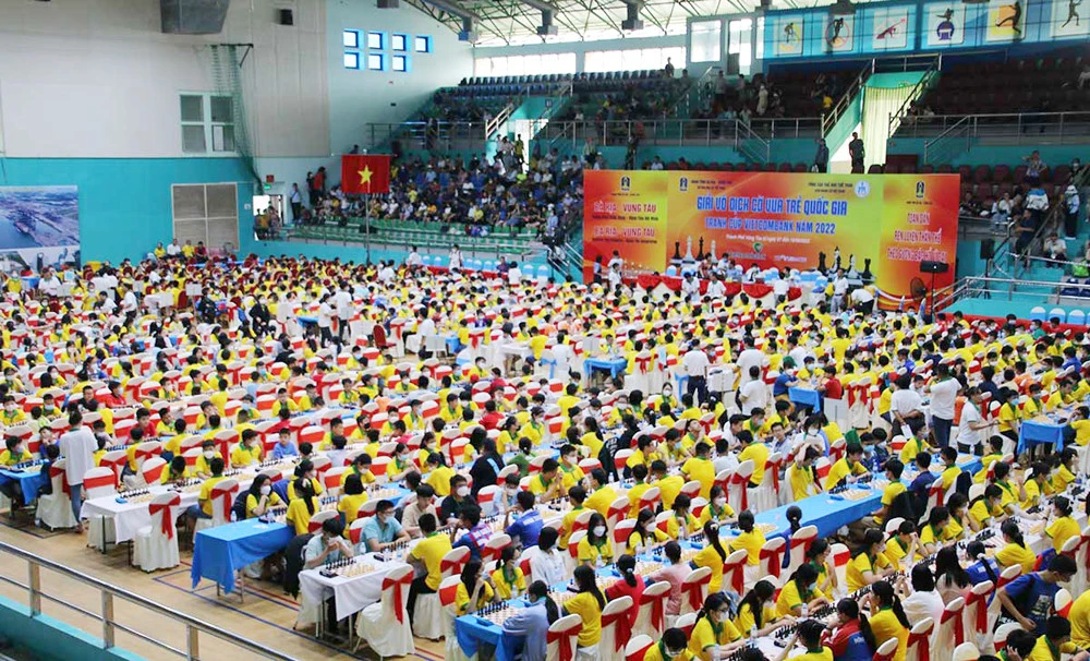 Lào Cai giành 4 Huy chương Vàng tại Giải Vô địch cờ vua trẻ quốc gia 2022 ảnh 1