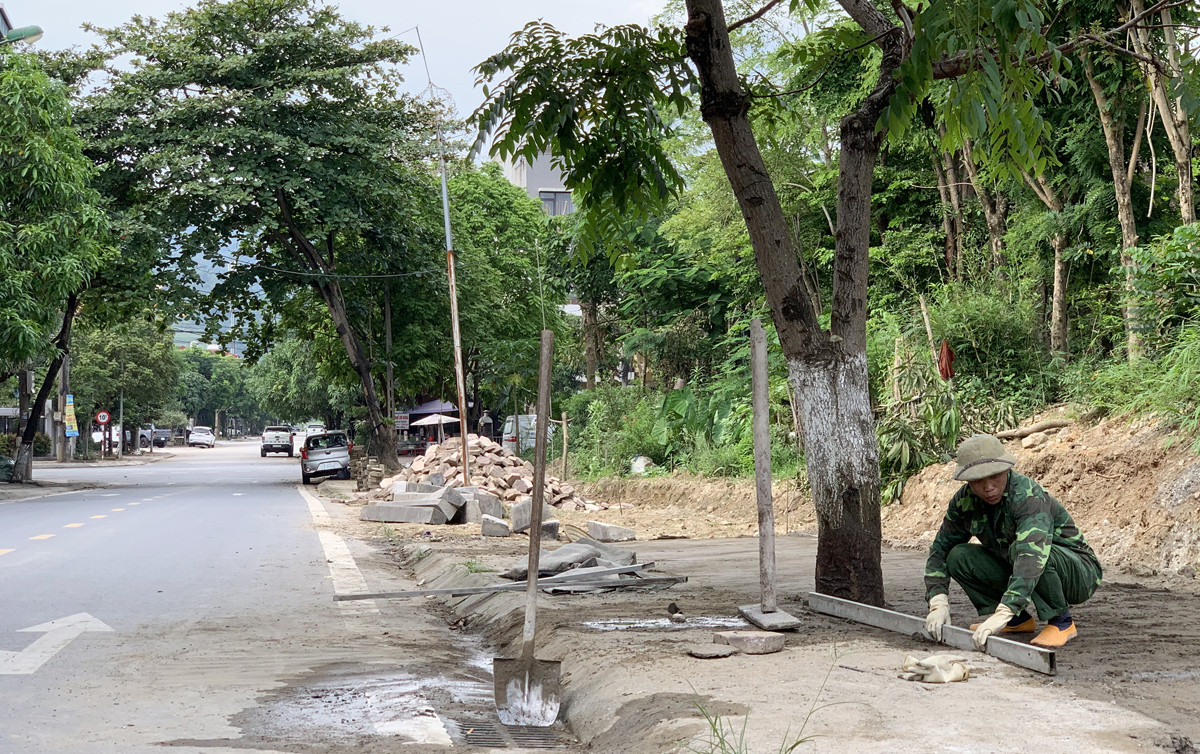 Nhiều tuyến phố trên địa bàn phường Bắc Cường được xây dựng, chỉnh trang.