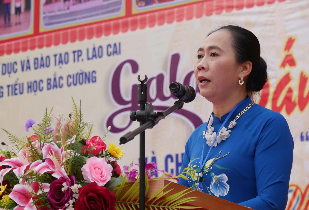 Cô giáo Trần Thị Minh Chung.