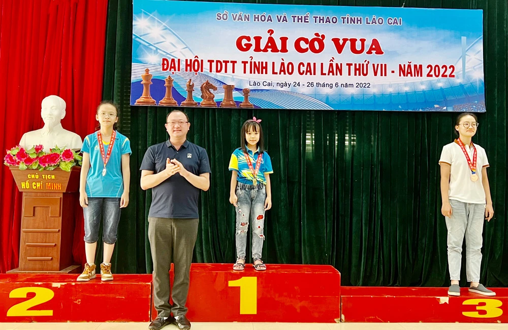 Bế mạc Giải Cờ vua Đại hội Thể dục thể thao tỉnh ảnh 2