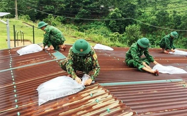 Các đơn vị đồn biên phòng trên 2 tuyến biên giới của tỉnh Quảng Bình nghiêm túc, chủ động triển khai công tác ứng phó với bão số 4.