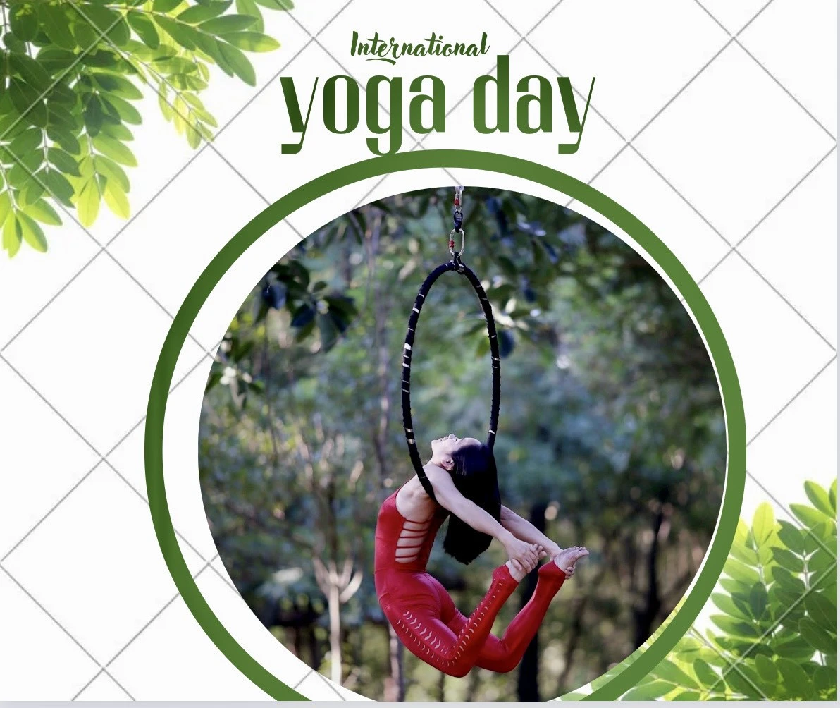 Phụ nữ trẻ, đẹp cùng yoga ảnh 2