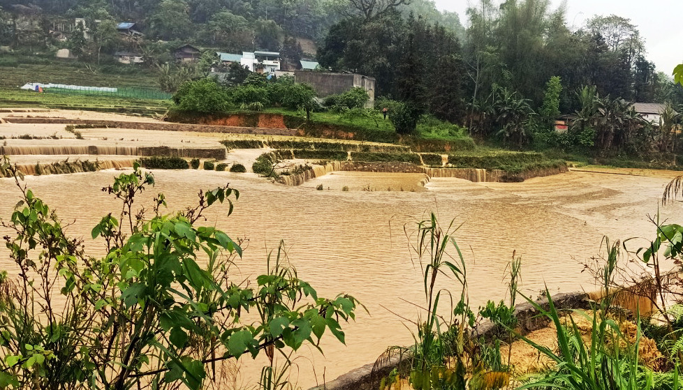 Từ ngày 29/6, Lào Cai có mưa, mưa rào đều khắp, nguy cơ xảy ra lũ ống, lũ quét rất cao. Ảnh: minh họa