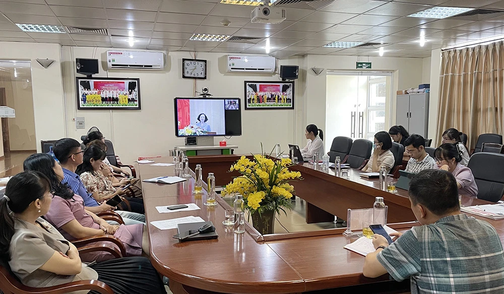 Bồi dưỡng kiến thức về công tác xây dựng Đảng cho lãnh đạo, phóng viên, biên tập viên các cơ quan thông tấn, báo chí năm 2022 ảnh 1