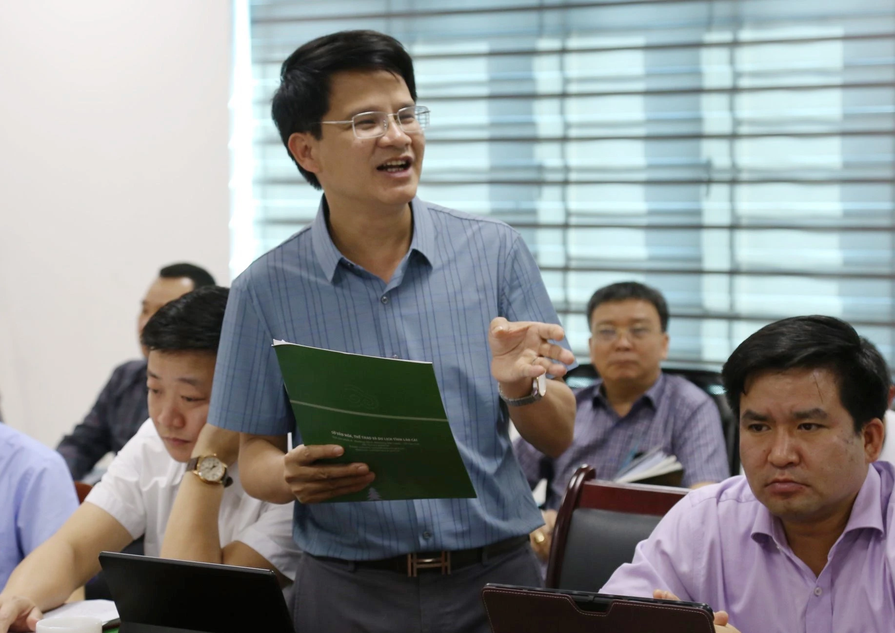 Thường trực UBND tỉnh làm việc với Sở Du lịch ảnh 4