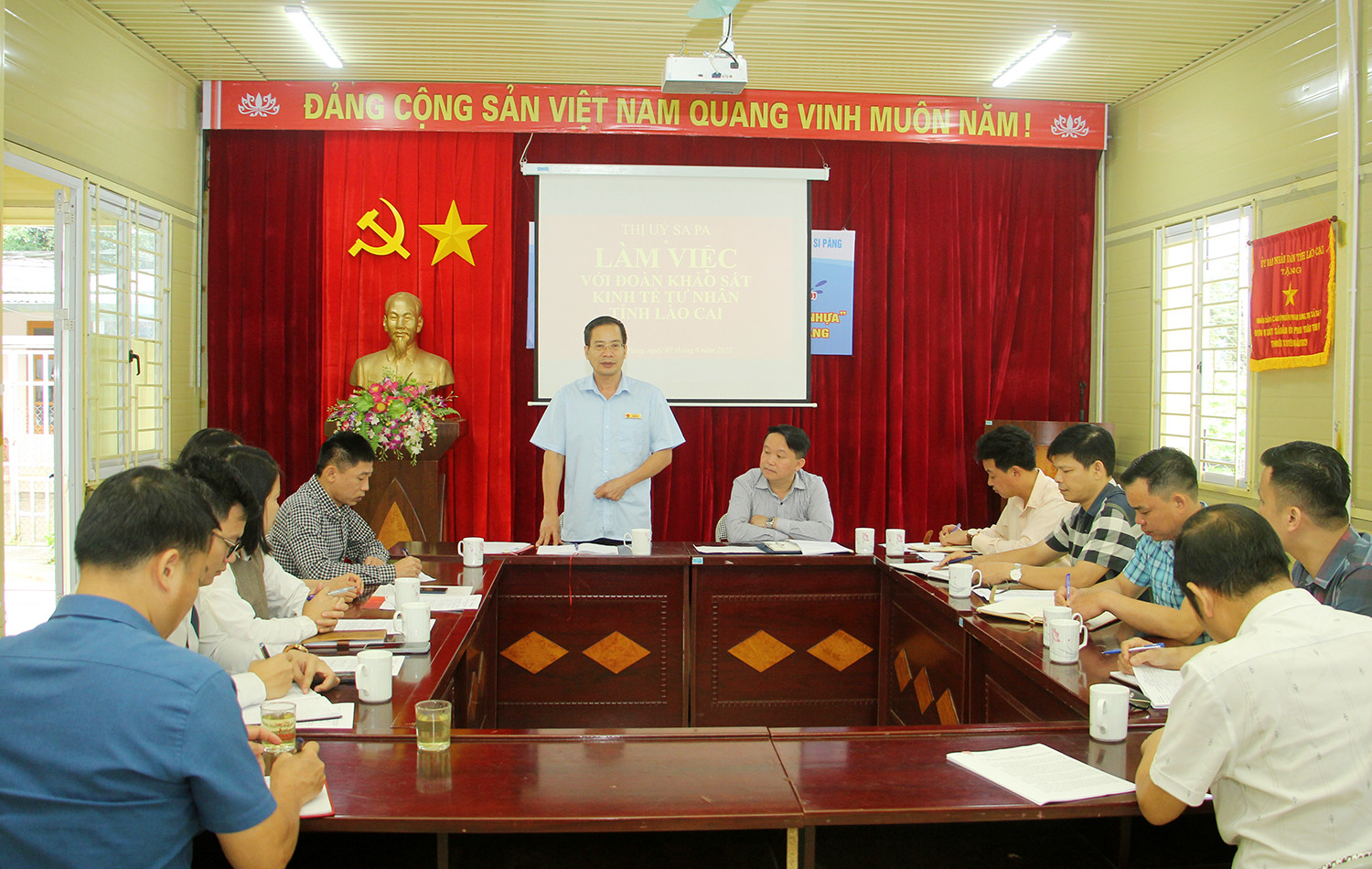 Phát huy vai trò tổ chức Đảng, đoàn thể trong các đơn vị kinh tế tư nhân trên địa bàn tỉnh ảnh 1 Phát huy vai trò tổ chức Đảng, đoàn thể trong các đơn vị kinh tế tư nhân trên địa bàn tỉnh ảnh 1